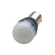 Светодиодная лампа StarLight T25  9 диодов SMD BA15S 9-32V WHITE 1 контакт матовая линза