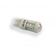 Светодиодная лампа StarLight T20 15+3 диодов SMD WX3x16d 1157 12-24V WHITE керамика + линза