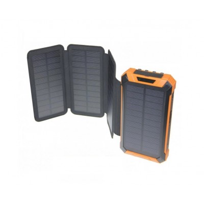 УМБ PowerBank із сонячною панеллю КВАНТ WSC33/3 20000mAh + 3 panels