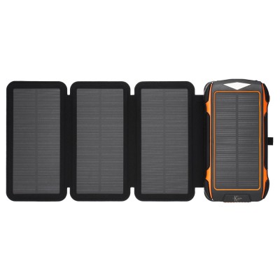 УМБ PowerBank із сонячною панеллю КВАНТ SC26/3 20000mAh + 3 panels