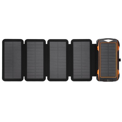 УМБ PowerBank із сонячною панеллю КВАНТ SC26/4 20000mAh + 4 panels