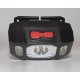 Фонарь аккумуляторный налобный WJ-1730 3W+COB5W