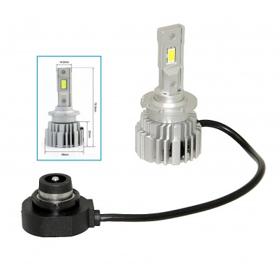 Комплект світлодіодних ламп Qline Ultra D2S/D2R 65W 6000K (2шт)