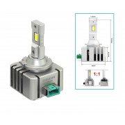 Комплект світлодіодних ламп Qline Ultra D3S 65W 6000K (2шт)