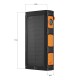 УМБ PowerBank із сонячною панеллю КВАНТ WSC37 30000mAh