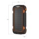 УМБ PowerBank із сонячною панеллю КВАНТ SC27 20000mAh