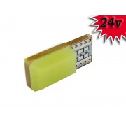 Светодиодная лампа AllLight T10 COB W2,1x9,5d  24V, печатная плата, WHITE