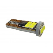 Светодиодная лампа AllLight T10 10 диодов 3030 W2,1x9,5d 12V c обманкой, печатная плата, WHITE