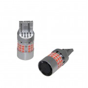 Комплект світлодіодних ламп LED Qline 7443 (W21/5W) Red CANBUS (2шт) 12V