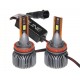 Комплект світлодіодних ламп QLine Ultra +200% H11 (H8/H9/H16) 55W 6000K 12V (2 шт)