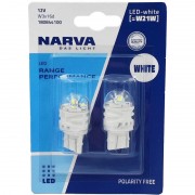 Комплект світлодіодних ламп NARVA 18084B2 W21W LED Range Performance 12V W3X16d WHITE 6000K (2 шт)