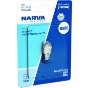 Світлодіодна лампа NARVA 18164B1 W16W T15 LED Range Performance 12V W2.1X9.5d WHITE 6000K (1 шт)