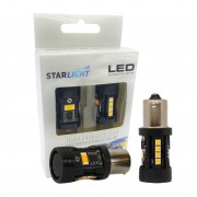 Комплект світлодіодних ламп StarLight LED SL-CB7 CANBUS PY21W BAU15S AMBER 12V